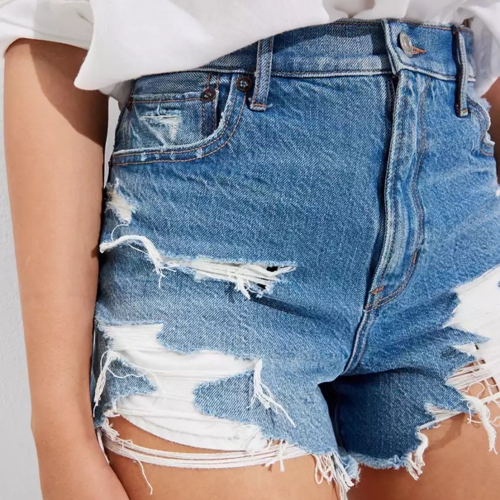 American Eagle  |  Highest Rise '90's Boyfriend Short bright vintage  sz 00